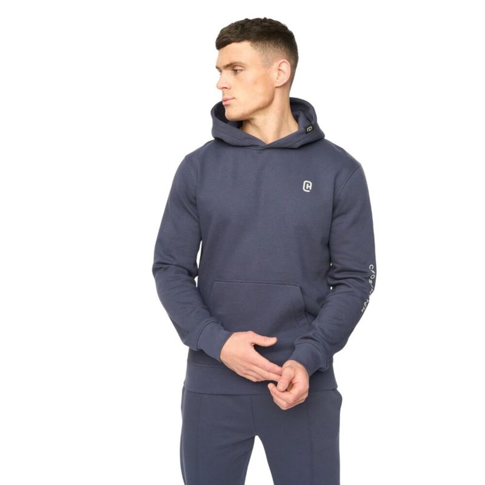 Crosshatch Mens Crufton Hoodie / Navy